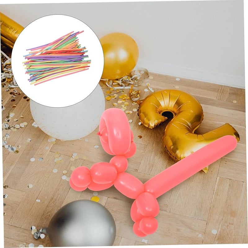 Macaron Color Latex Twisting Balloons 100Pcs For Birthday Wedding Party Decorations - Image 5